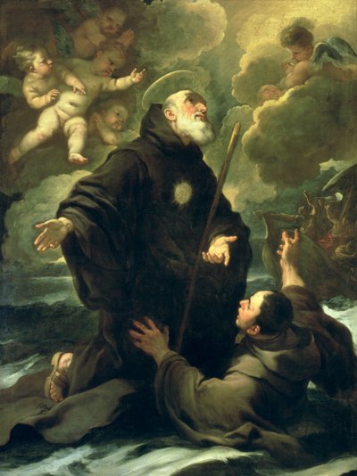 St. Franz von Paola, 1416-1507 von Luca Giordano